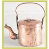 Image 1 : Antique French Kitchenware Kettle Copper Small #1636454