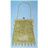 Vintage German Goldtone Mesh Bag #1636893