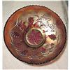 Fenton Vintage  Grape Carnival Glass Bowl #1636895