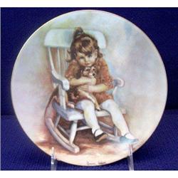 Field Haviland Limoge Plate Amy and Snoopy #1636998