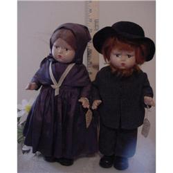 Doll Grumpy Couple PENN Dutch Composition #1637005