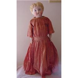 Doll China Head Parian Untinted Bisque  Blonde #1637006