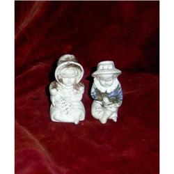 Biscuit porcelain boy & girl #1637079