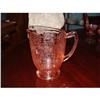 Pink Cherry Blossom Glass Pitcher #1637132