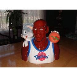 Michael Jordan/Bugs Bunny Space Jam Cookie Jar #1637145