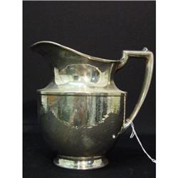 silver plate pitcher #1637166