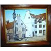 Oil Painting Landscape/ Buildings signed #1637186