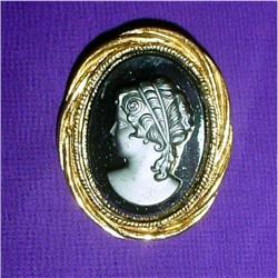 Cameo Hematite Stone #1637187