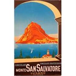 Monte San Salvatore, Original Italian Travel  #1637244