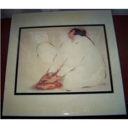R.C. Gorman 1978 Signed Numbered Tile #1637250