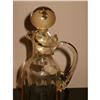 Image 1 : Antique Cruet  Yellow  Panel Glass #1637280