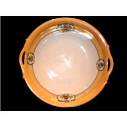 Vibrant Noritake Orange Luster Bowl - Japanese #1637291