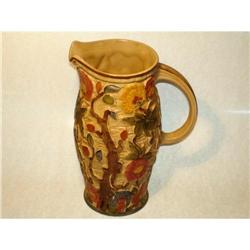Handpainted Indiantree Staffordshire Pitcher  #1637297