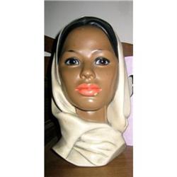 Mahwal ceramic head of a beauty woman #1637340