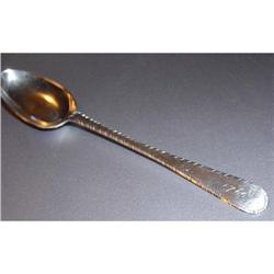 1760 William Hubbard Silver Spoon Colonial 18c #1637367