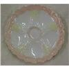 Lovely German Oyster Plate Peach/Yellow Trim #1637412