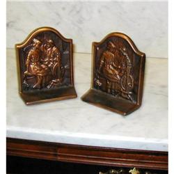 John Alden and Priscilla 1928 Bookends #1637419