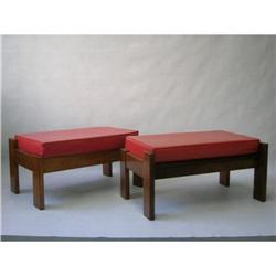 PAIR OF MODERNIST BRAZILIAN BENCHES #1637441