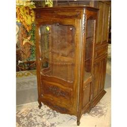 Louis XV/XVI Style Vitrine with 3 sided glass #1637457