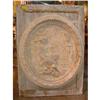 Image 1 : Oval Plaster Bas Relief on Wood from France #1637483