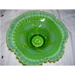 Jefferson Astro Whimsey Green Rare Opal Bowl - #1637590