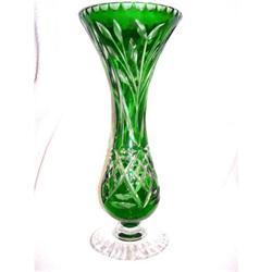 Maubin West Germany Crystal Cut Vase #1637601