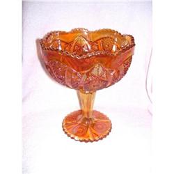 Lg. Imperial Fruit Dish Compote - Marigold #1637603