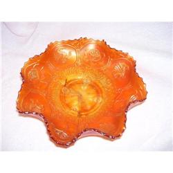 Fenton Dragon & Lotus 8? Marigold Bowl #1637613