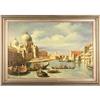 Image 1 : Cathedral Steps in Venice, signed oil #1645756