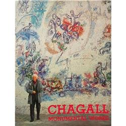 First Edition Chagall BOOK Monumental Works  #1645824