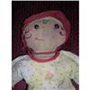 Image 1 : Early cloth doll with shoe button eyes #1645892