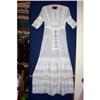 Victorian White Voile And Lace Dress 1900 #1645921