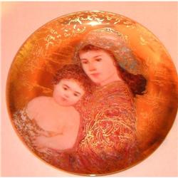 And Unto Us a Child is Born GOLD  porcelain #1646006