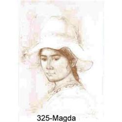 Magda lithograph by Edna Hibel #1646010