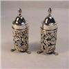 Pair of Edwardian Ornate Silver Pepperettes #1646025