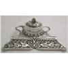 925K Sterling Silver French INKSTAND , INKWELL #1646037