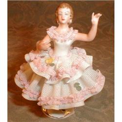 DRESDEN Lace BALLERINA - Rudolstadt -VINTAGE #1646071