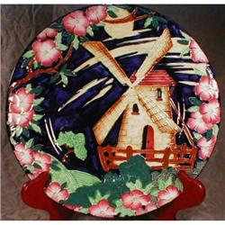 MALING Windmill PLATE - England, 11 inch #1646090