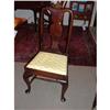 Queen Anne side chair of mahogany #1646102