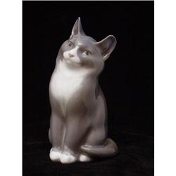 Royal Copenhagen Seated Cat Figurine #1646152