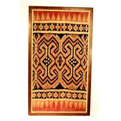 GF 504  Pr.19th Century  Rug Panels Framed #1646156