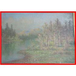 John Hammerstad American Landscape Oil Painting#1646181