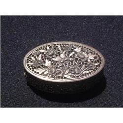 20th. century  silver box decorated with #1646279