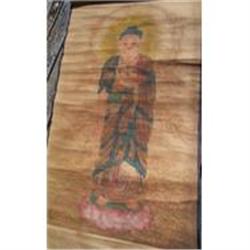 Antique Tibetan scroll painting #1646294