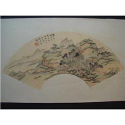 fine Chinese Fan Painting #1646410