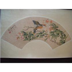 fine Chinese Fan Painting #1646419