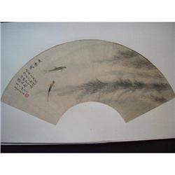 fine Chinese Fan Painting #1646421