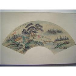 fine Chinese Fan Painting #1646423