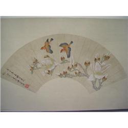 fine Chinese Fan Painting #1646424