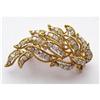 Image 1 : 18Kt Gold and Diamond Brooch #1646445